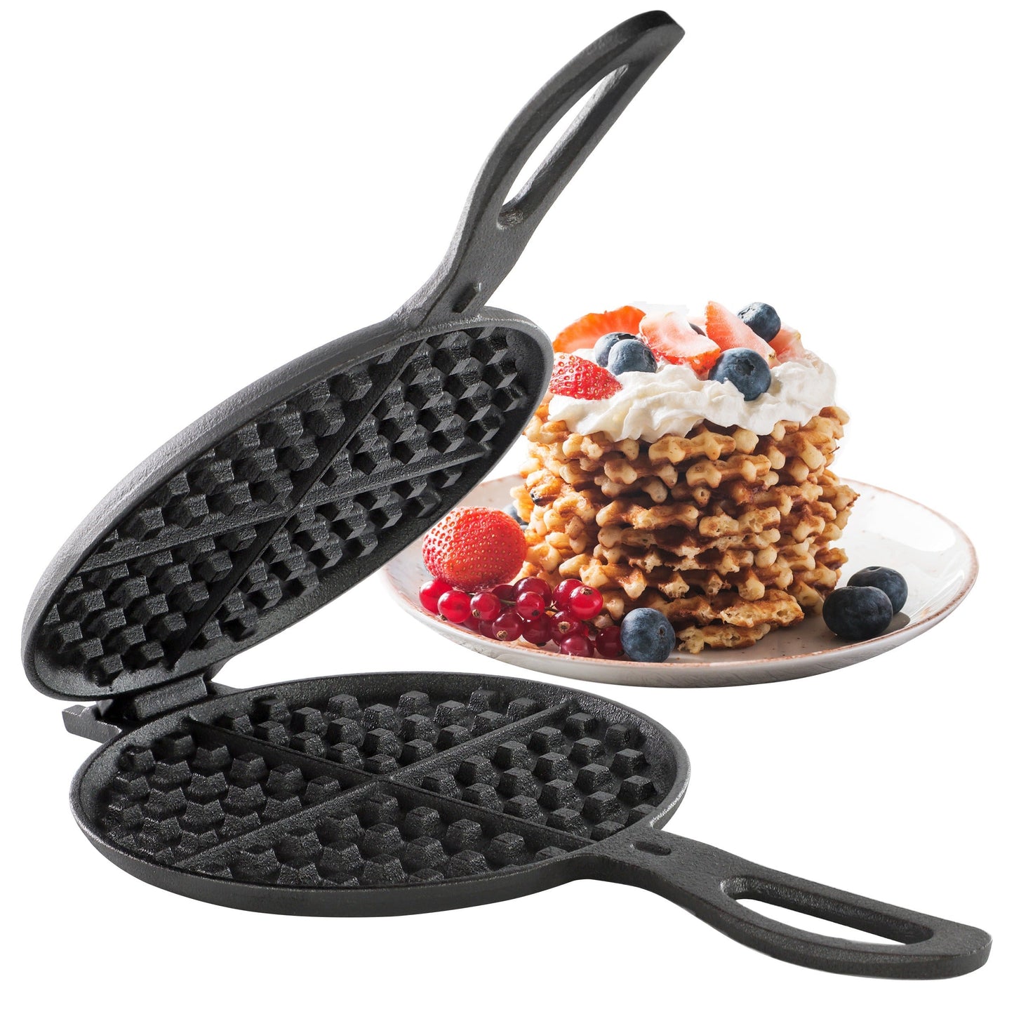 6.7 Inch Round Cast Iron Pie Iron