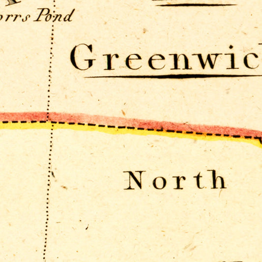 Vintage Map of Rhode Island 1797