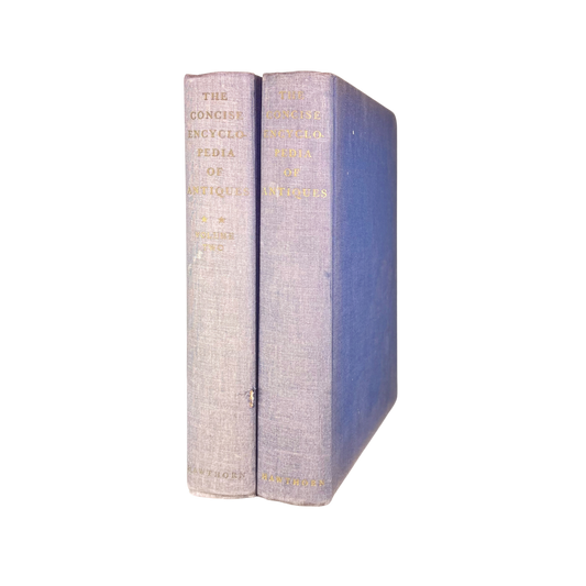 Vintage Books: The Concise Encyclopedia of Antiques - Volumes I & II (1959 & 1955)