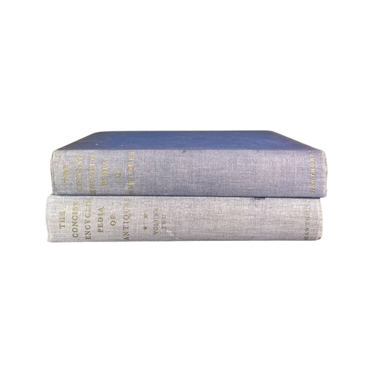 Vintage Books: The Concise Encyclopedia of Antiques - Volumes I & II (1959 & 1955)