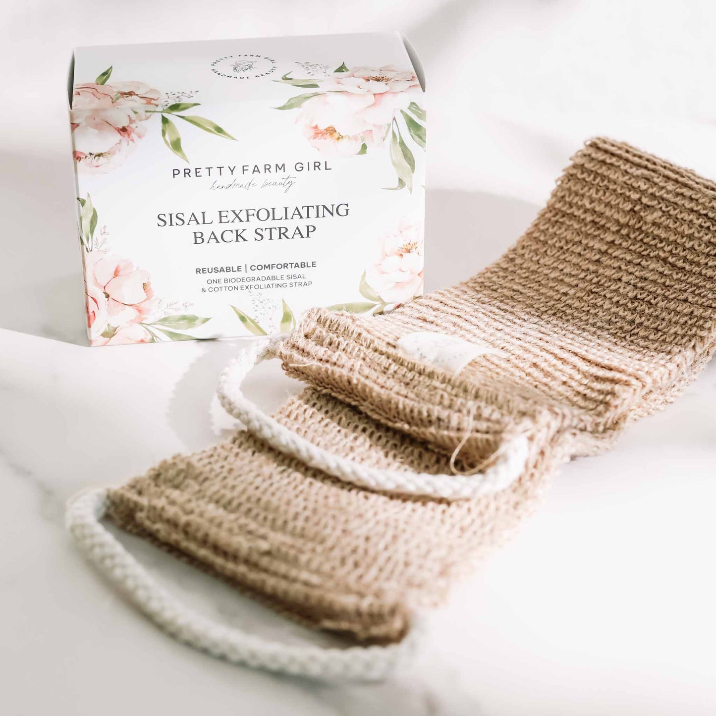 Sisal Back Exfoliating Strap