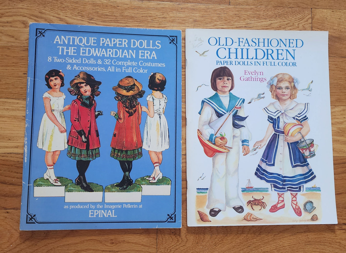 Old Fashioned Children & Antique Paperdoll Books