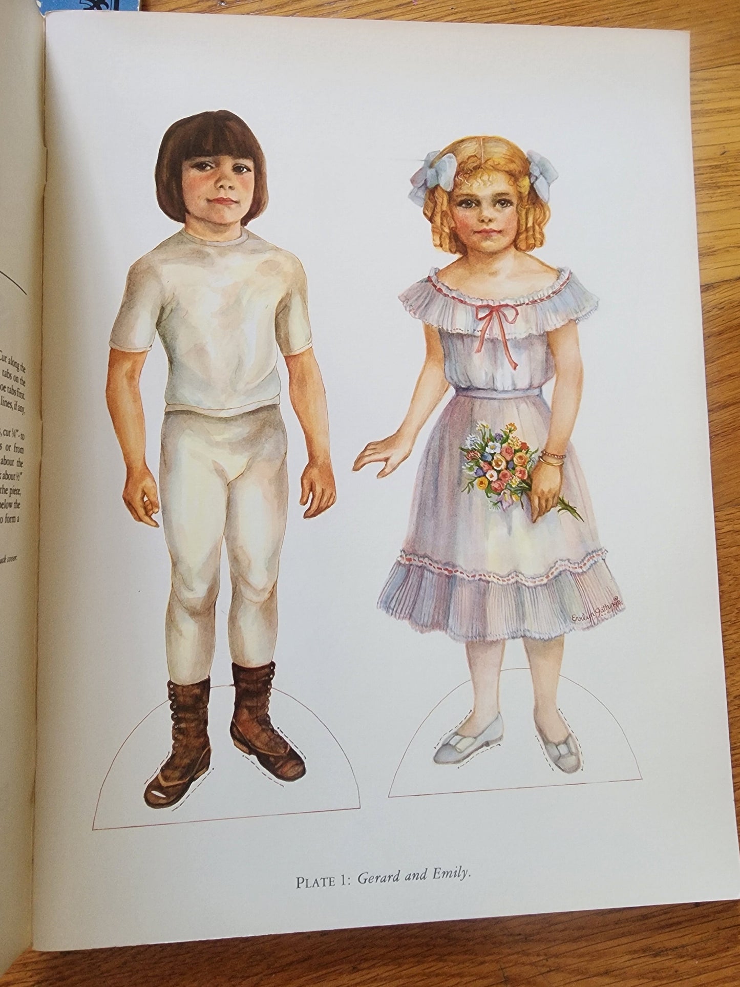 Old Fashioned Children & Antique Paperdoll Books