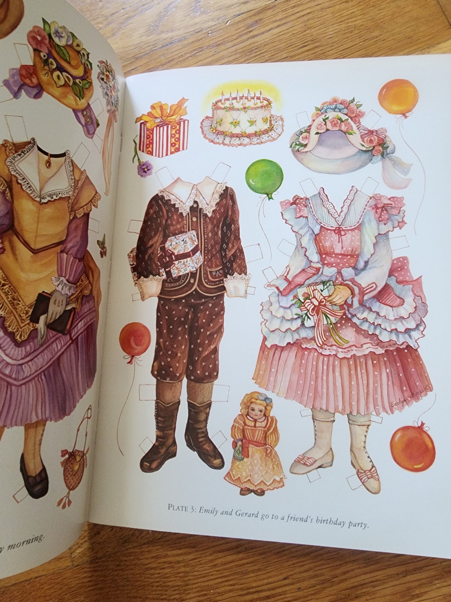 Old Fashioned Children & Antique Paperdoll Books